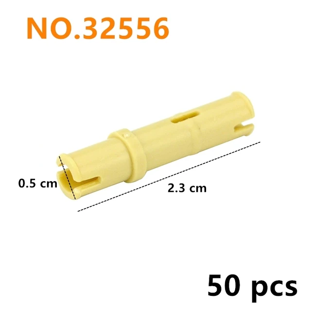 Enhanced Building Block Connector Accessories - Technical Parts for Creative Construction Toys