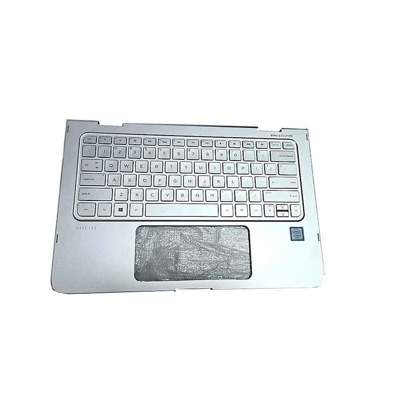 

Клавиатура для ноутбука HP Spectre x360 13-4007na 13-4000, серебристая