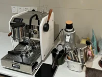 2024 Latest Commercial Household Small Semi-automatic Coffee Machine Espresso 2