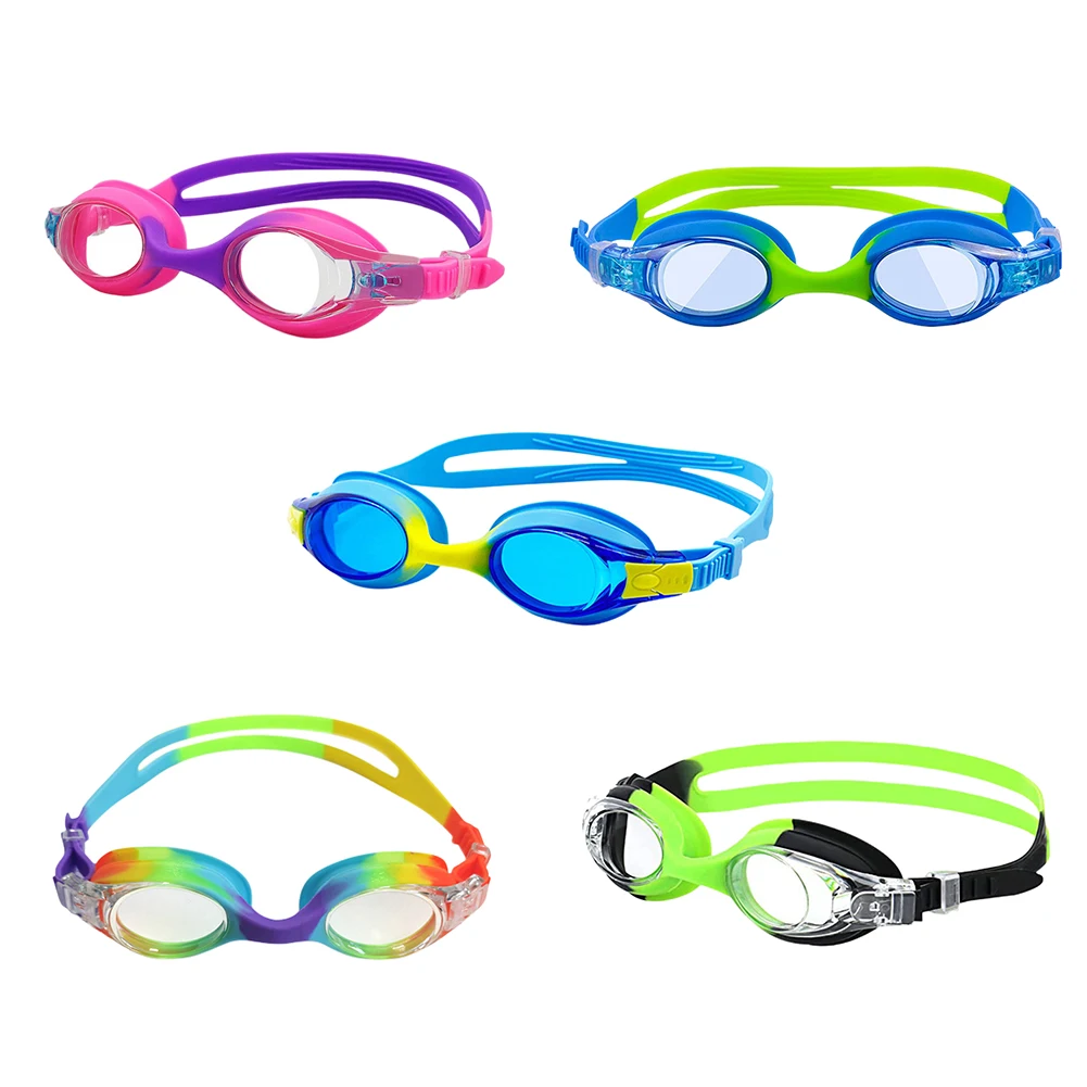 Kids Swimming Goggles Anti Fog Swim Eyewear Pool Glasses Leak Proof