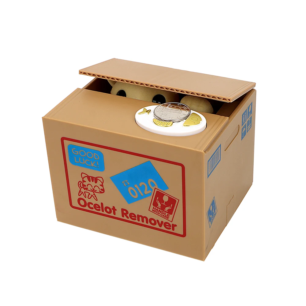 Elektronische spaarpot panda design muntbox voor kinderen_voghion.com