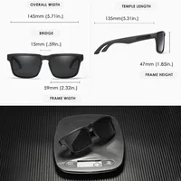 2025 Kdeam Polarized Sunglasses for Men Women Fashion Unisex Brand Trendy Outdoor Eyewear For Couple Mirror red lens - Image 3