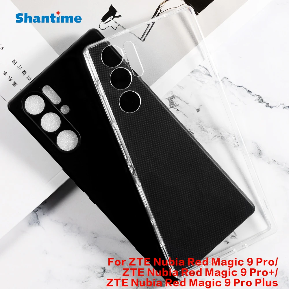Per Zte Nubia Red Magic 9 Pro Gel Pudding Phone Cover Posteriore Protettiva Per Zte Nubia Red Magic 9 Pro + Magic 9 Pro Plus Custodia In Tpu