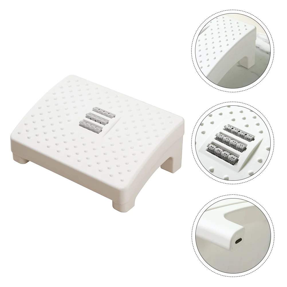 

Footstool Office Footrest Rests Feet Desk Kids Step Outdoor Ottomans for Patio Household