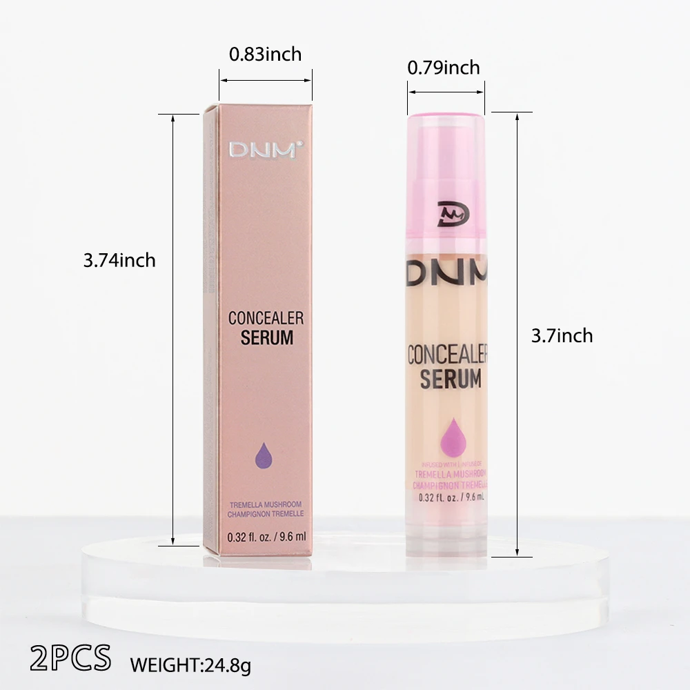 DNM Watery Hydrating Concealer Cream Fully Covering Acne Marks Pimple Conceal Dark Circles Invisible Pores Face Makeup Cosmetics