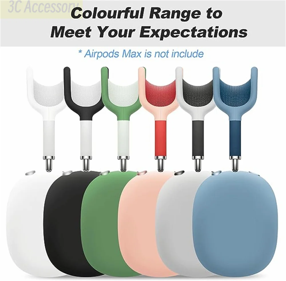 Custodia 2 In 1 Per Airpods Max Custodia Kit Auricolari Accessori Custodie Per La Pelle Per Cuffie Airpod Max Cover Protettiva In Silicone Per Donna