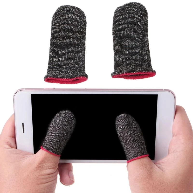 Silberfaser-Fingerhülle für Mobile Spiele, Anti-Schweiß, Atmungsaktive Touch-Fingerabdeckung – Detail 11