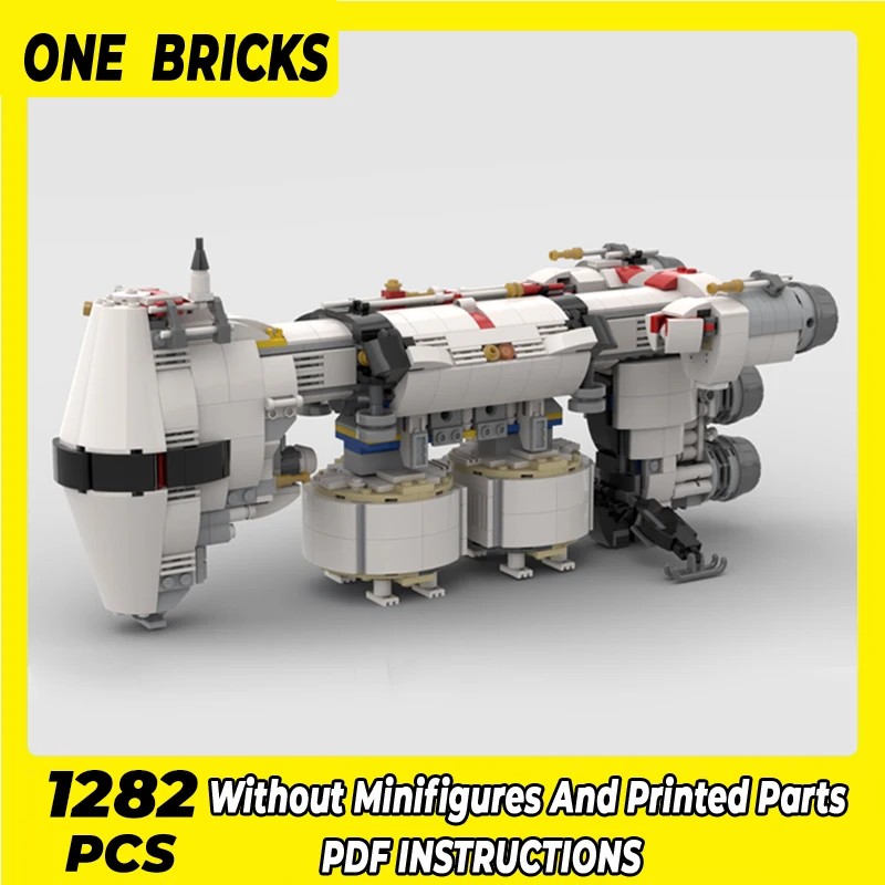 

Space Transport Aircraft Model Moc Building Bricks Dragonfly Transporter Technology Blocks Gift Christmas Toys DIY Sets Assembly