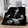 French rock star Johnny Hallyday blanket picnic blanket vintage blanket home travel bed blanket thin blanket birthday gift 3