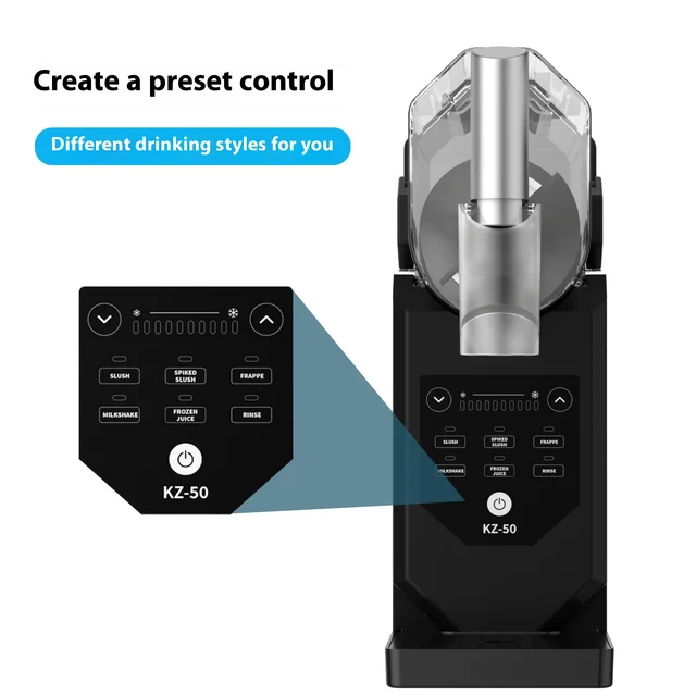 Multi-Functional With Cover Automatic Ice Machine Soft Ice Large Capacity Ice Crusher Touch-tone Household Snow Melting Machines 5