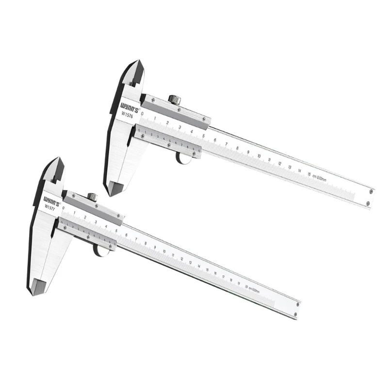 

0-150/0-200mm Vernier Caliper Micrometer Digital Caliper Measurement Tools with LCD Display Inch/Metric Conversion