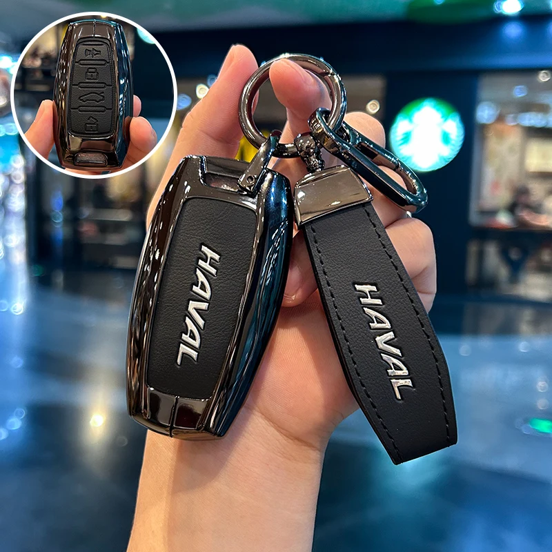 Key Case For Haval F7x H6 Jolion Joico Jollein F7H Dargo Car Key Cover Keychain