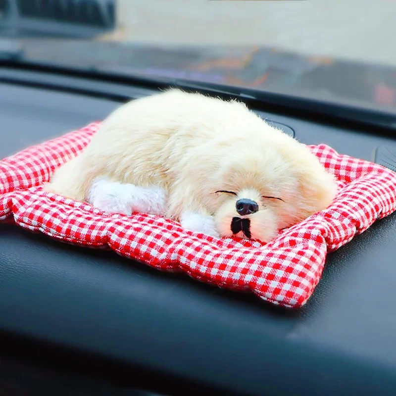 Car Decoration Dog,Car Plush Doll Decorations For Wiper Shift Handle  Christmas