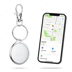 Compact GPS Tracker Smart Tag with Anti-Loss Alarm and Locator Features (Option 3)