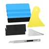 15Pcs Car Wrapping Vinyl Tool Kit with Car Wrap Felt Squeegee Plastic Vinyl Scraper Utility Knife Blades Window Film Tint Tools 1