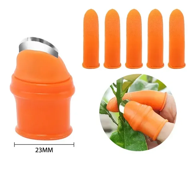 Finger Tool Multifunction Kitchen Cutter Vegetables Separator Thumb Cutter Gardening Tools Pruning Shears Garden Picking Plant 6