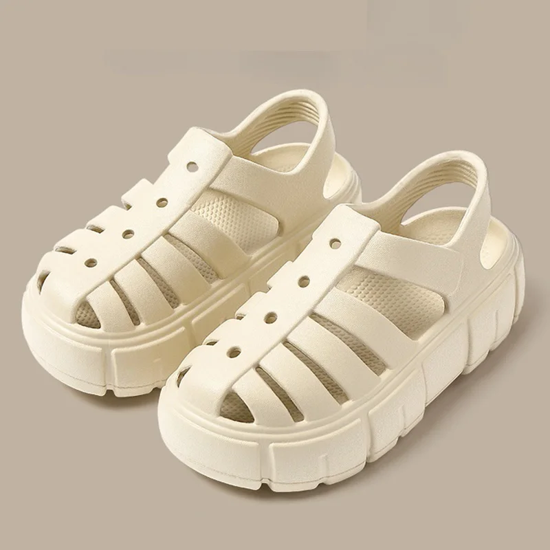 Women Summer Sandals EVA Platform Slippers Garden Shoes Beach Slides Flip Flop Comfortable Slippers Casual Outdoor Sandals 35-40