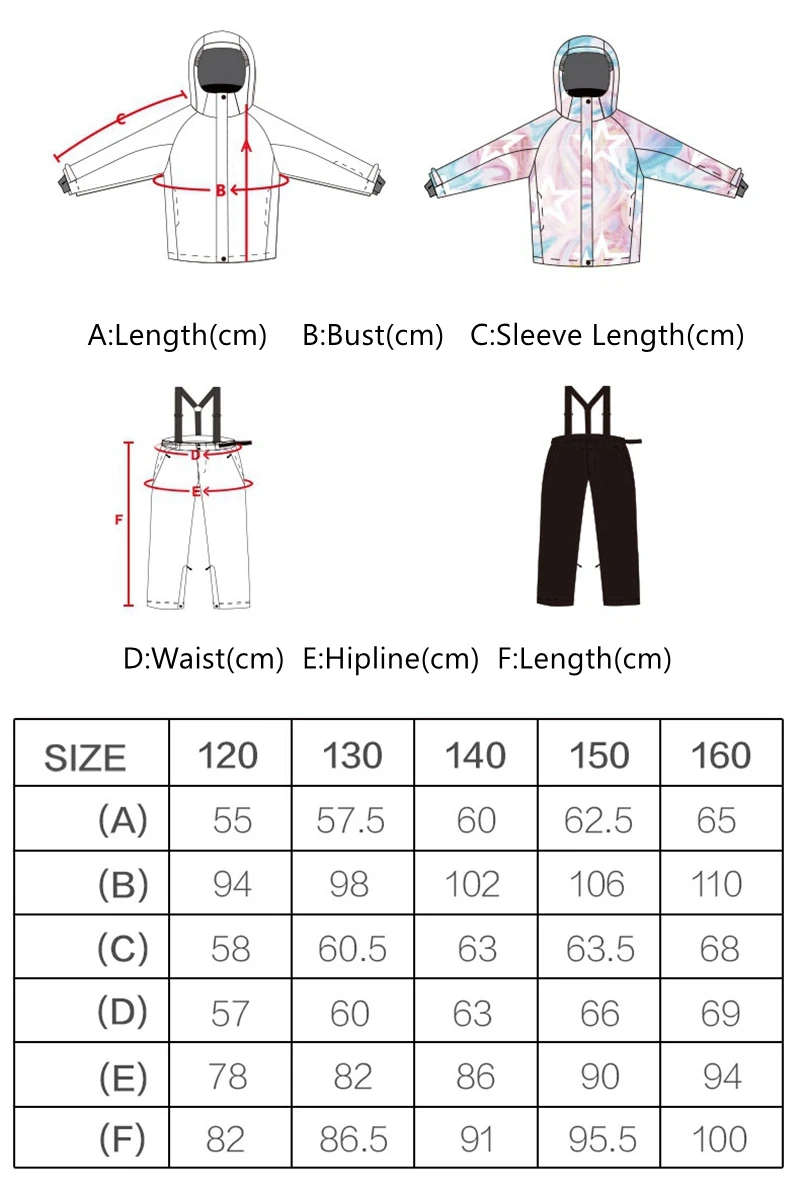 Boys Children Warm Snowsuit Hooded Ski Jacket Girls Waterproof Windproof Ski Suit Snowboarding Jacket And Pants
