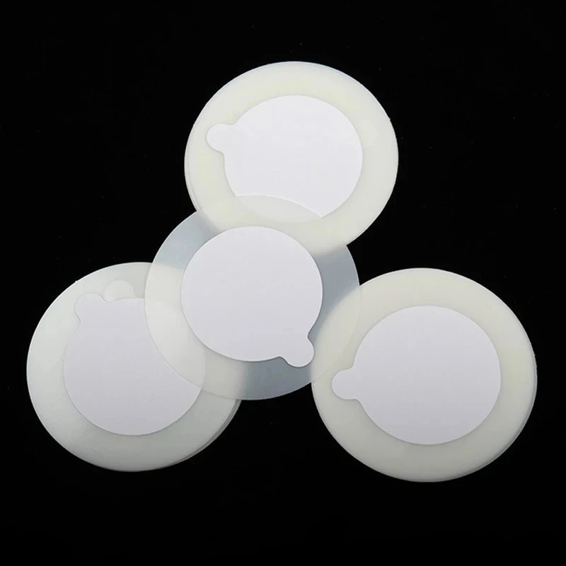 30pcs/set Disposable Grafting Eyelash Glue Stickers Glue Pad Beauty Lashes Glue Holder Pallet Stand On Eyelash Jade Stone