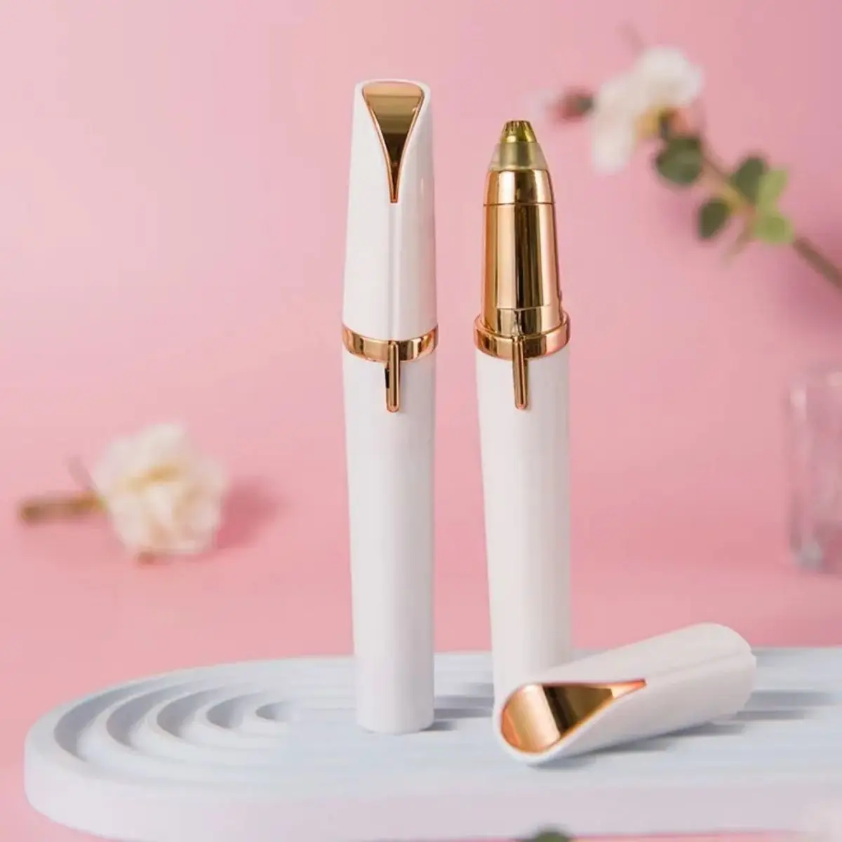 Eyebrow Trimmer Set Eyebrow Trimmer Eyebrow Razor Set Eyebrow Razor Eyebrow Trimmer Blade Electric Eyebrow Trimming Tool For Beginners Automatic Electric Eyebrow Trimmer Nose Hair Shaving Brush Scraper 1pc