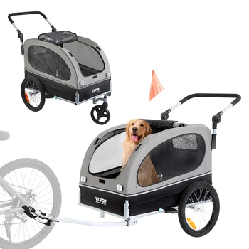 2-in-1 Pet Stroller Trailer 1