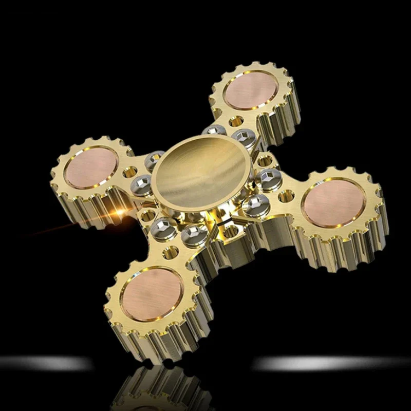 Fingertip Gyroscope Toy Fidget Toy Sensory Fidget Toy Anti Stress Toy Finger Sensory Toy Detachable Metal Gyro