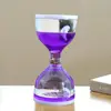 Practical Liquid Hourglass Stable Construction Oil Hourglass Decorative Changeable Lovely Satisfying Sensory Oil Drop Timer 3