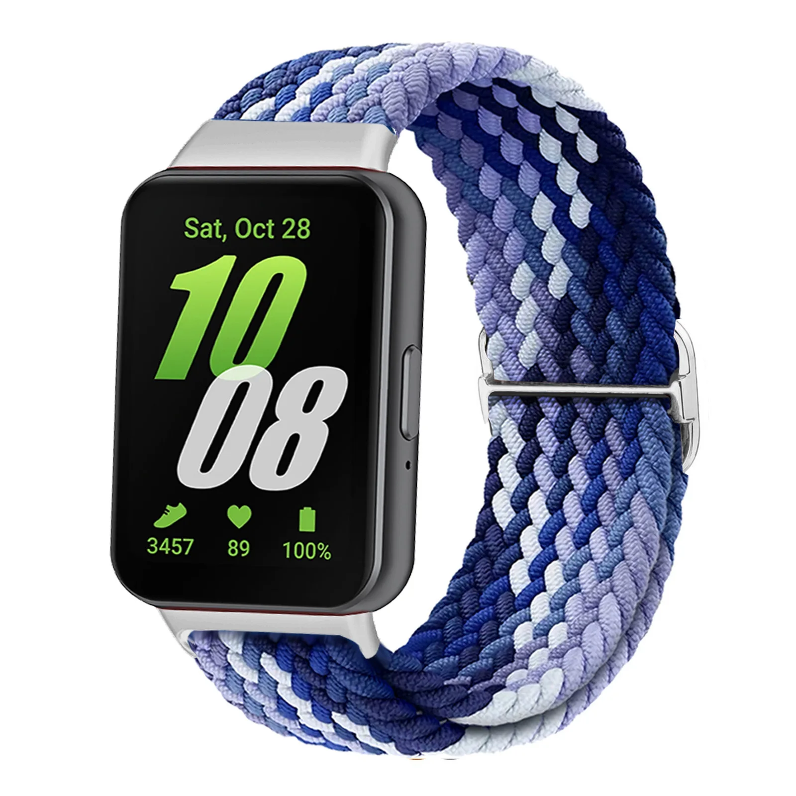 Adjustable Braided Solo Loop Nylon Sport Strap