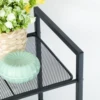SONGMICS 5-Tier Storage Rack, Bathroom Shelf, Extendable Plant Stand with Adjustable Shelf, for Bathroom, Living Room, Balcony 6