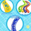 4 Pieces Dive Eels Catch a Snake Dive Toys Water Snake Toy Swimming Pool Games for Toddlers Boys Girls Teens Adults 4