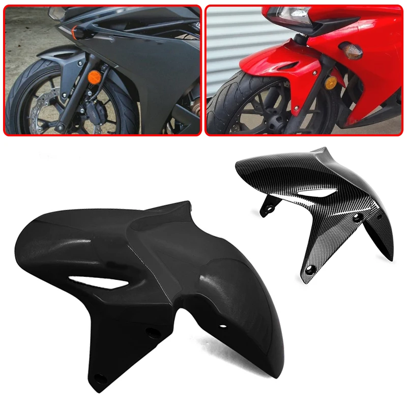Fit For Honda CBR500R CB500F 2013-2015 Motorcycle Accessories Front Wheel Hugger Fender Mudguard Mud Splash Guard