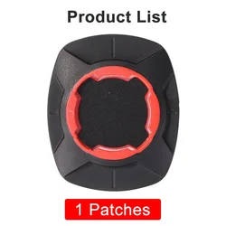 Universal Bike and Motorcycle Phone Mount - Secure Handlebar Cell Phone Clamp (1Pcs Blue Patches - 1)