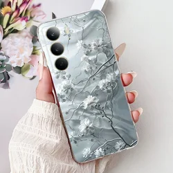 Stylish Painted Soft Silicone Phone Case - Back Cover Bags for Smartphone Protection (6016)