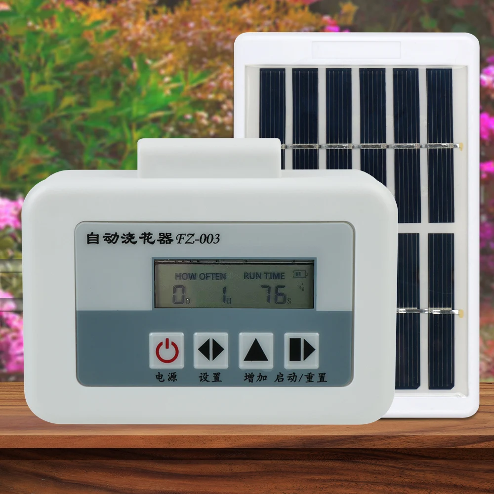 

Automatic Water Pump Solar Energy Watering Device Garden Dripper Potted Drip Sprinkling Intelligent Timer Irrigation System