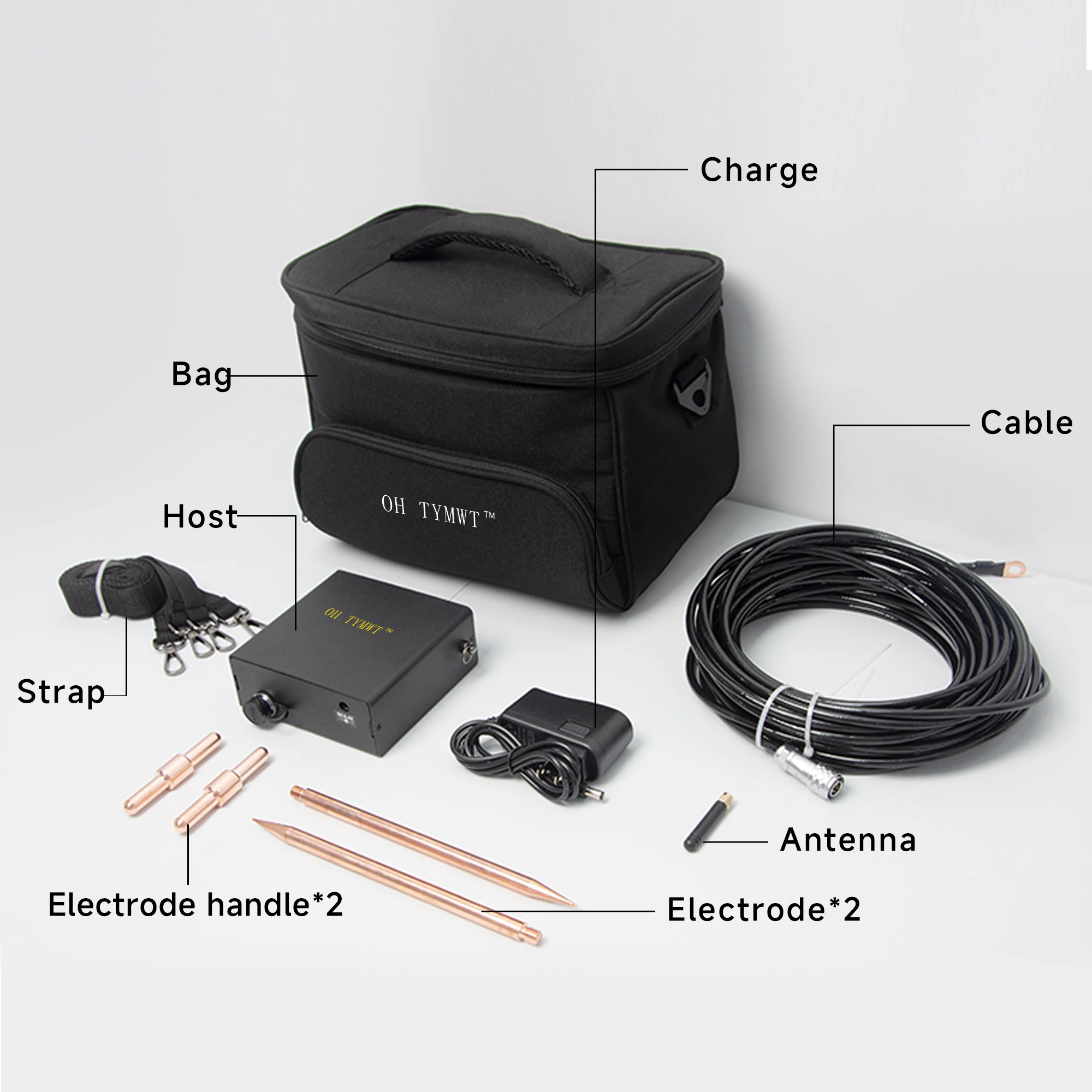 TYM P Series Mobile Phone Underground Water Detector Geophysical 160m Survey Tools underground water detector