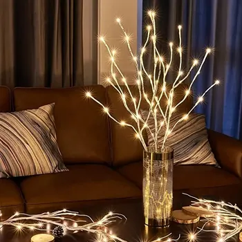 LED Birch Branch Lights 1