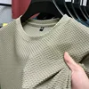 Embroidered High-quality New Men's Short Sleeved T-shirt, Cool and Breathable POLO Shirt, Business Casual, Sweat Absorbing 3