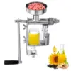 Manual Oil Press Stainless Steel Oil Press Machine Nut and Seed Oil Press Household 1