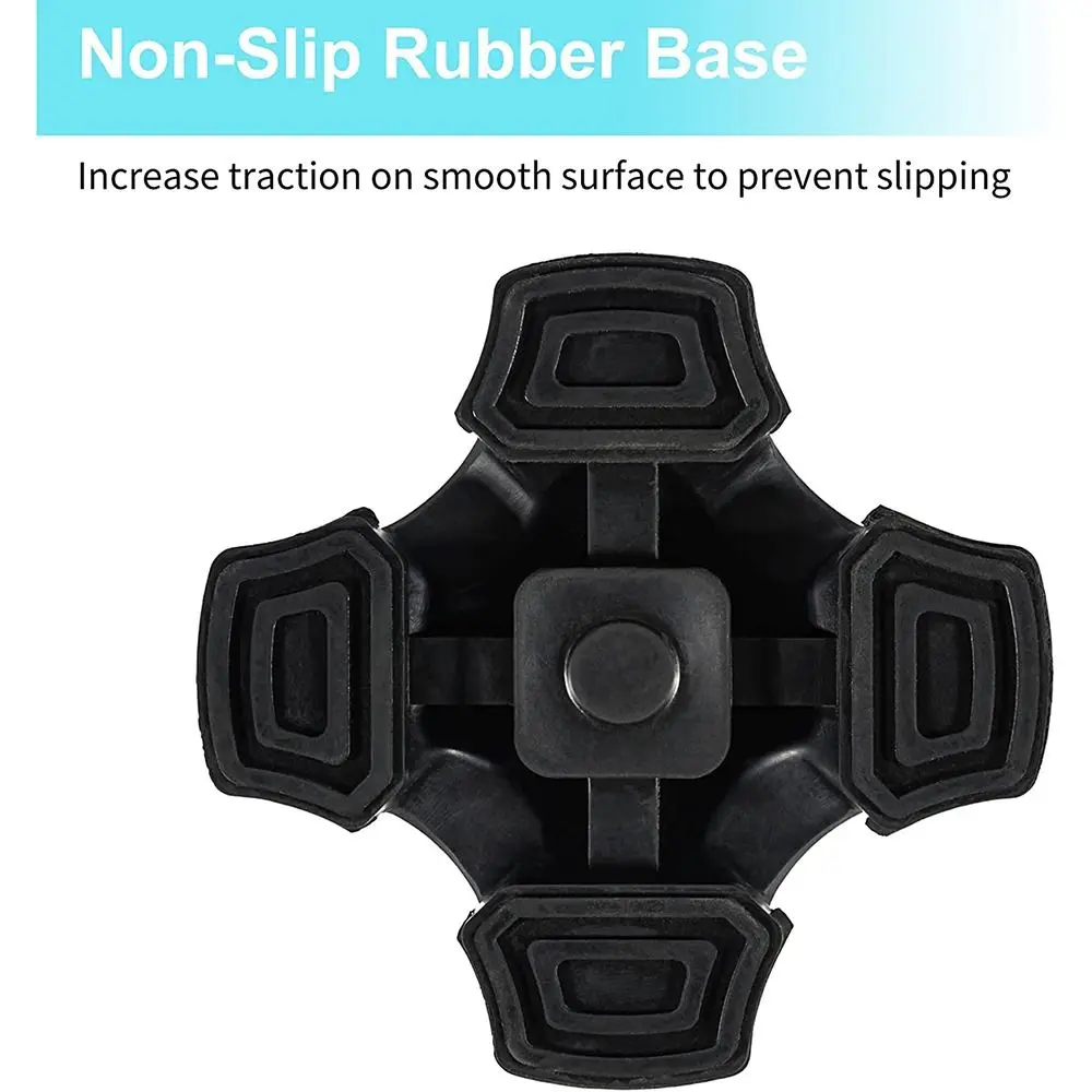 Rubber Cane Tip - Self Standing Walking Cane Tip,Rubber Cane Stand for Walking Cane,Cane Accessories