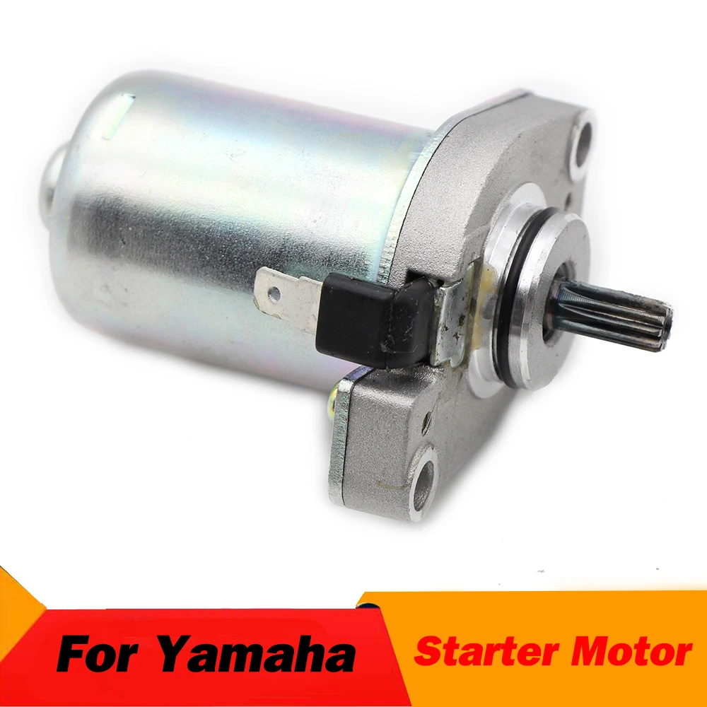 

Motorcycle Starter Motor For Yamaha 5BM-81800-01 3KJ-81800-01 TZM50 CV50 Jog NS50 Aerox For Aprillia AP8206459 Amico 50 SR 50