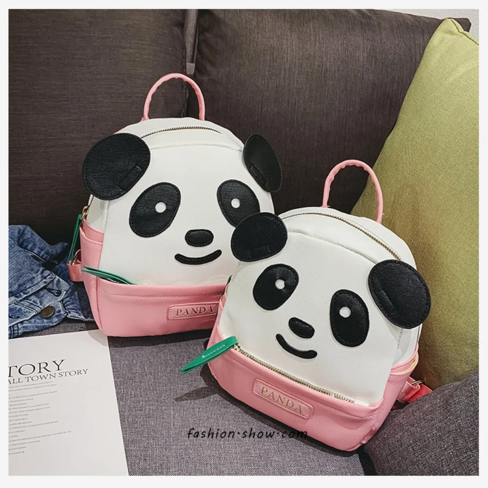 

Bamboo Leaf Panda Backpack Fashion Light Panda School bags Rugzak Kindergarten Shoulder Bags Girl