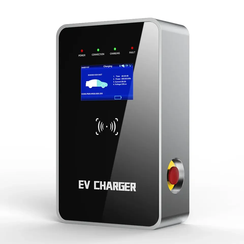 11 Kw Tipo 2 380V Per Auto Europea Di Alta Qualità Protezione Da Sovratensione Wallbox Home Car Ev Charger