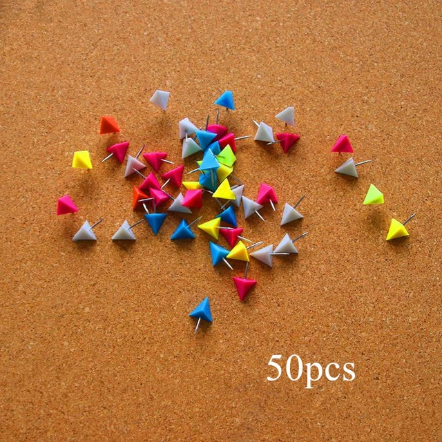 400 Drawing Pins Gold Silver Push Pins Cork Board Thumb Tacks