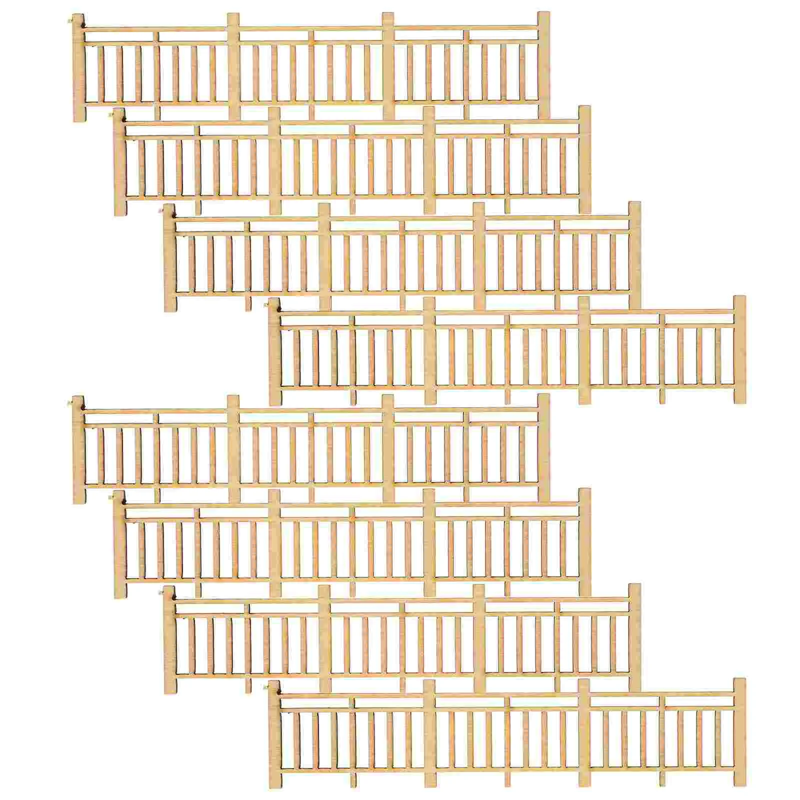 

Mini House Retro Fences Micro Landscape Fences Decorative Farm Fake Fence Decors