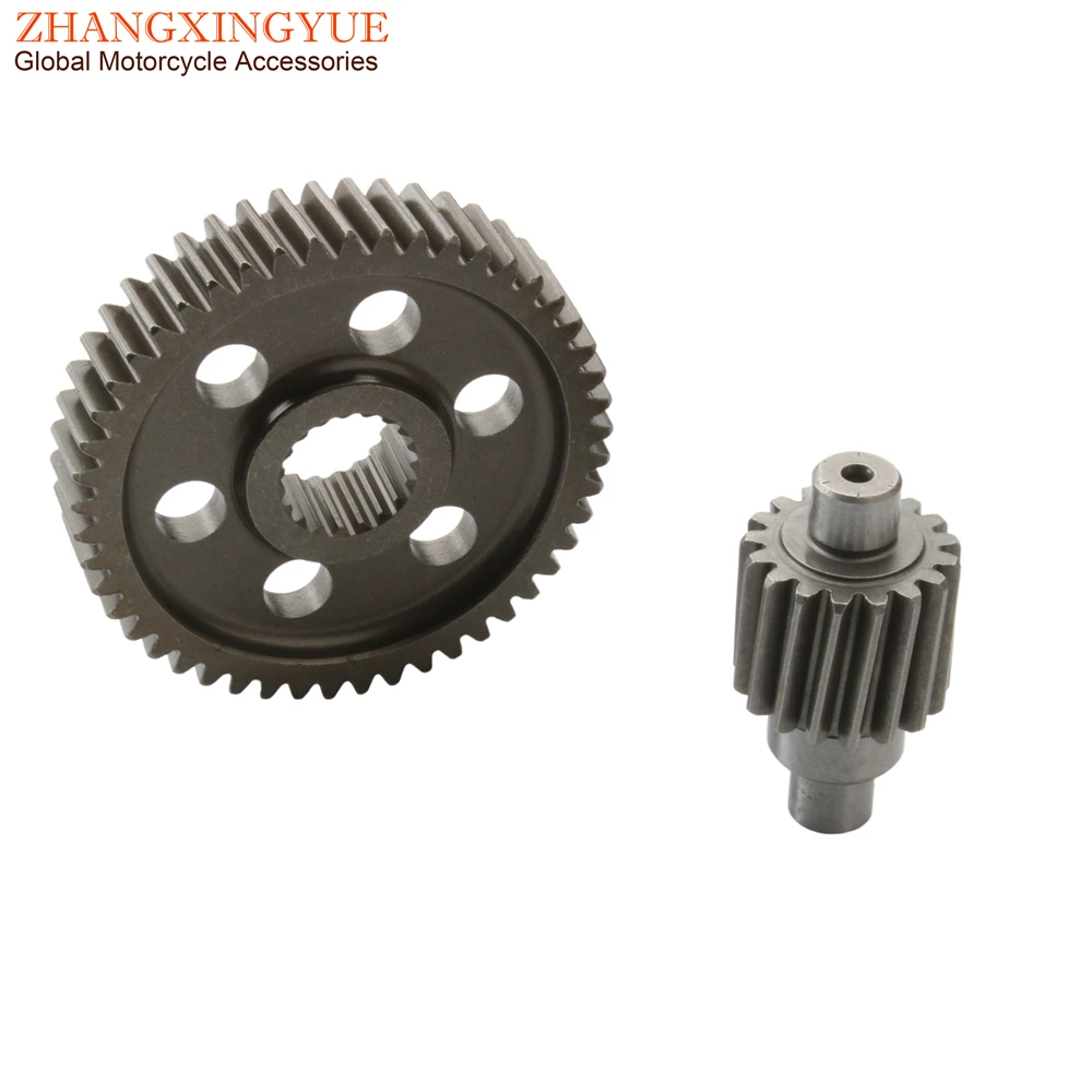 Scooter Top Racing Secondary / Final Drive Gears 17/49 For Peugeot V-Clic Speedfight 3 Vivacity ('08 on) 50cc 4-Stroke