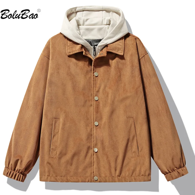 

BOLUBAO 2023 Outdoor Casual Jacket For Men Cotton Warm Hooded Jacket High Quality Design Hot Casual Jacket For Men