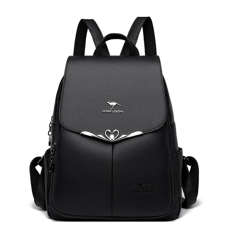 New Fashion Women's Backpack Trend Design High quality PU All season
