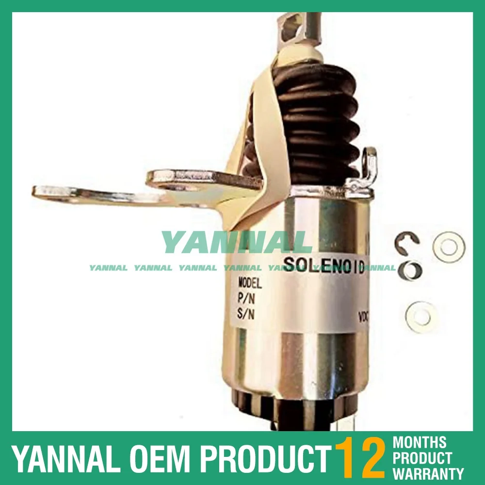 

24V Fuel Flameout Solenoid Valve ME736957 For CAT E305 E306 E307V1 E307V2 E308