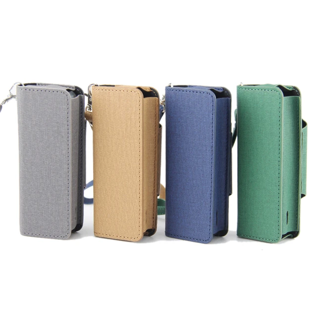 For IQOS ILUMA One New Design Leather Case Full Protective Cover For ICOS  ILUMA One Storage