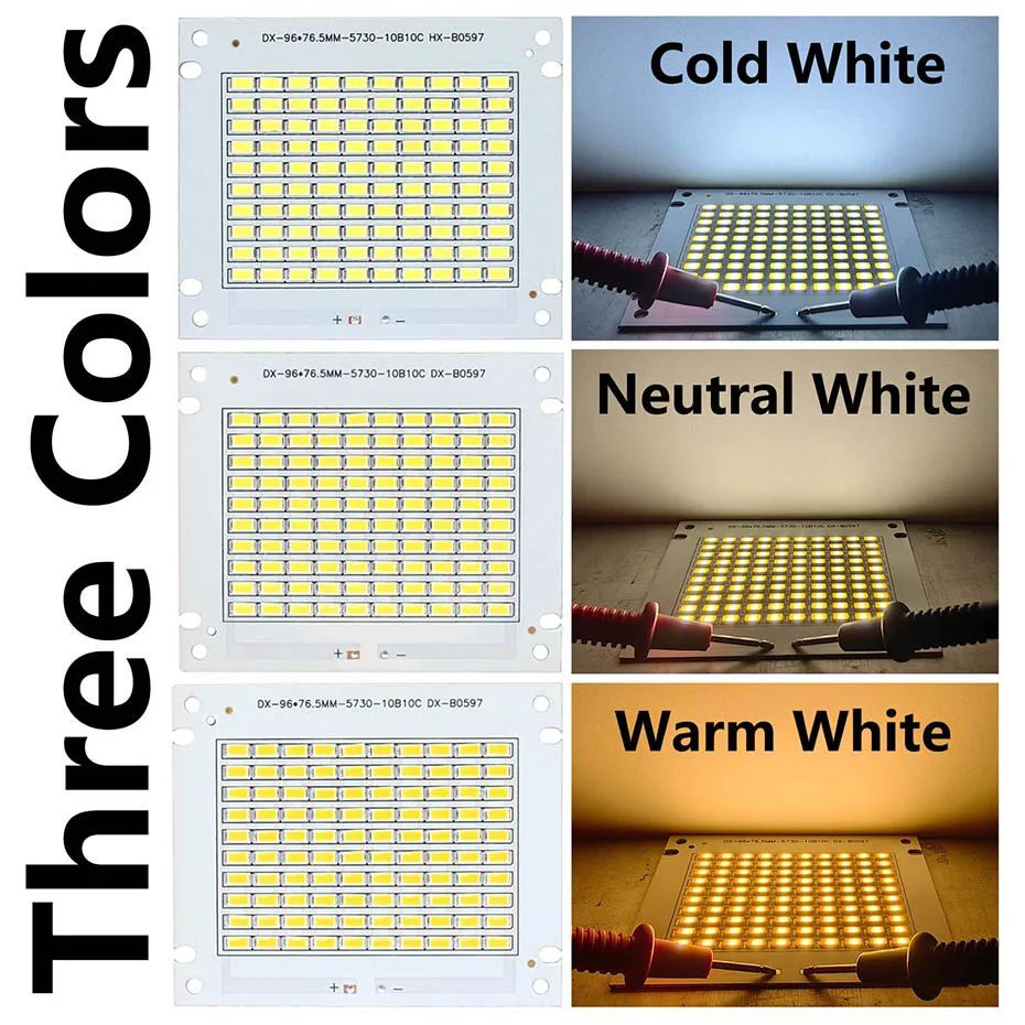 LED-Lampenchips 50W DC30-36V SMD-Birne 5730 Lampenperlen LED-Lichtplatine für Außenflutlicht Kaltweiß Neutralweiß Warmweiß – Detail 4